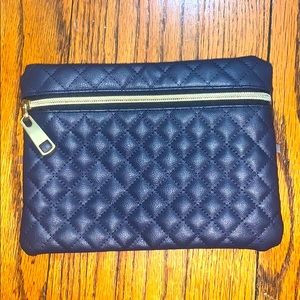 Navy Blue Clutch Purse